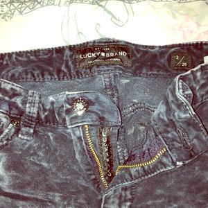 Lucky Brand Velour Jegging